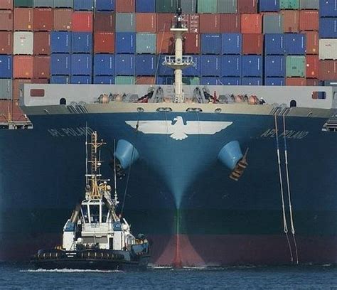 New Container Ship Hull Design to Vastly Save Fuel