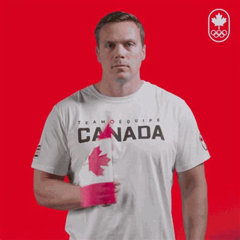 Waving Canadian Flag Mark Dejonge GIF - Waving Canadian Flag Mark Dejonge Team Canada - Discover ...