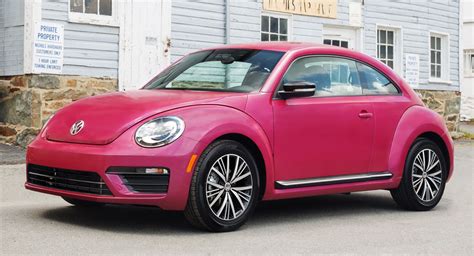 This Pink VW Beetle Raised Over $30,000 For Breast Cancer Research ...