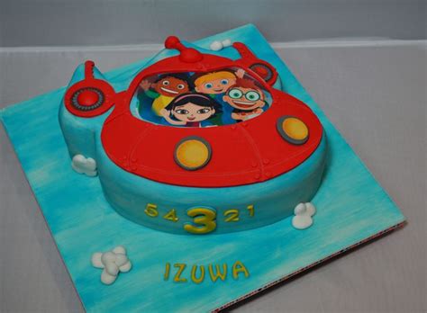 2-D Little Einsteins Rocket Cake | Little einsteins cake, Rocket cake, Childrens birthday cakes