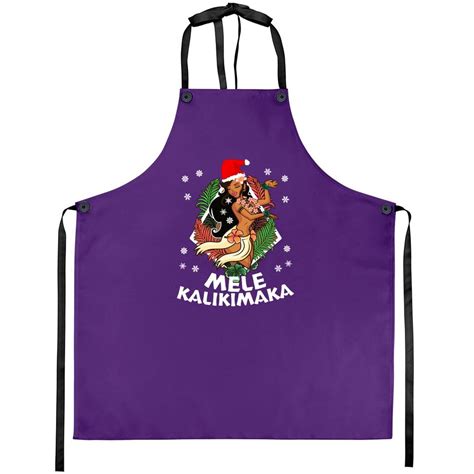 Mele Kalikimaka Hawaii Christmas Xmas - Mele Kalikimaka - Aprons sold by Edgar Ortiz | SKU ...