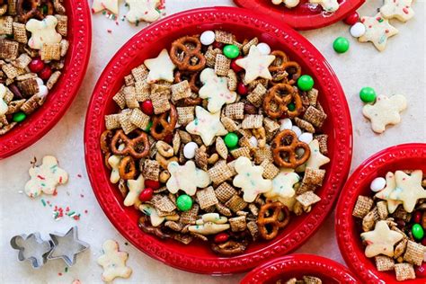 Sugar Cookie Christmas Snack Mix – Floating Kitchen
