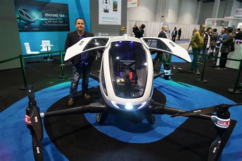 EHang's 184 personal transport drone is real, and has been tested in flight » EFTM