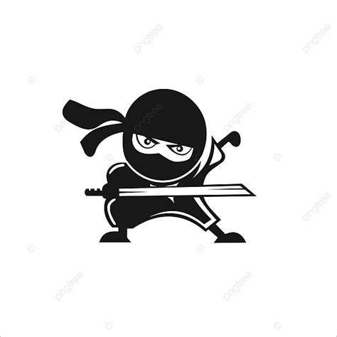 Ninja Logo Vector Design Images, Ninja Logo Vector Design, Ninja ...