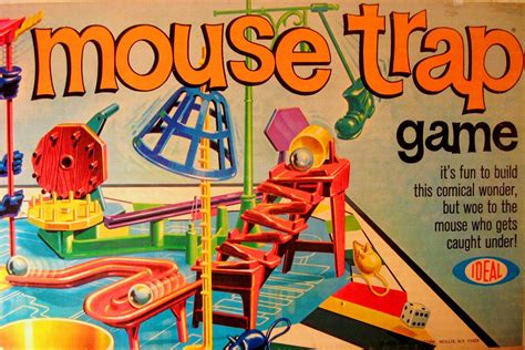 Vintage 1975 Mouse Trap Game | Etsy | Childhood toys, Vintage games ...