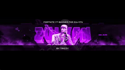 Fortnite YT Banner - Speedart #2 - YouTube