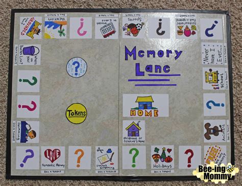 Memory Lane - DIY Family Board Game