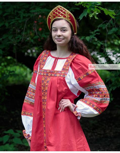 Sarafan - Russian dress - national costume Russia | Russian clothing ...