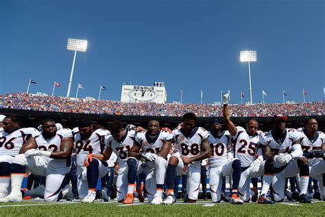 Not just a knee: Photos from Sunday’s anthem protests