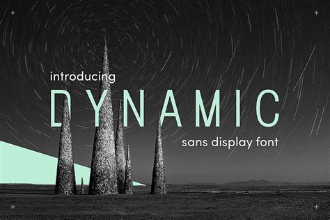 Dynamic example image | Dynamic, Web font, New fonts