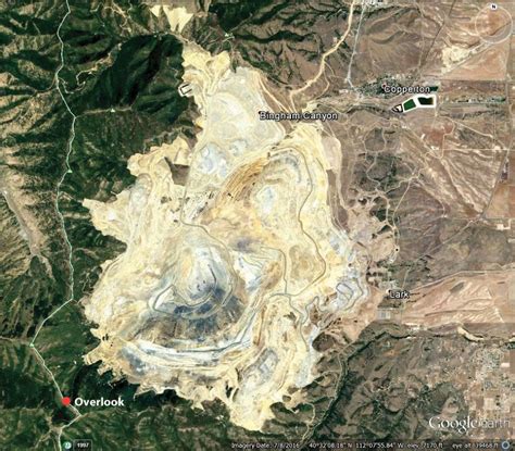 GeoSights: A View of the World’s Deepest Pit – Bingham Canyon Mine ...