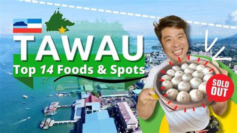 🍋 14 TOP TAWAU Sabah food even the local cannot LIVE without 十四家斗湖美食 plus Tawau Hill Park - YouTube