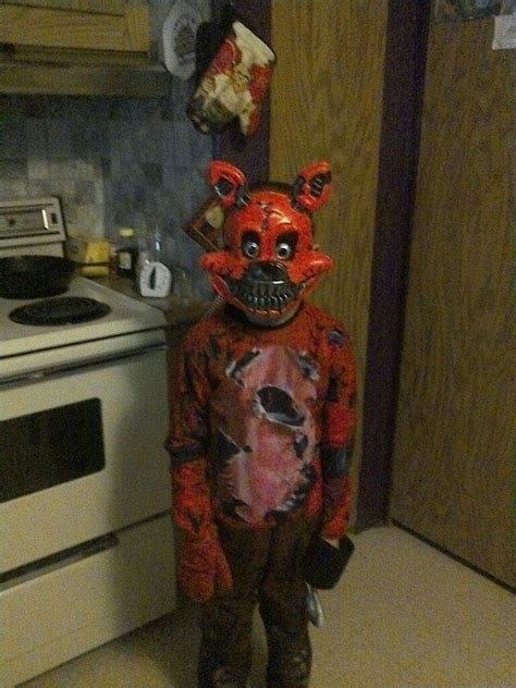 My nightmare foxy Halloween costume! | Five Nights At Freddy's Amino