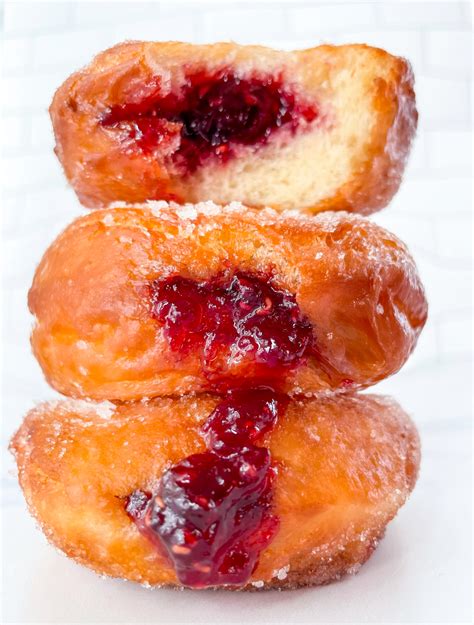 Raspberry Filled Donuts RecipeRaspberry Filled Donuts - Jamdown Foodie