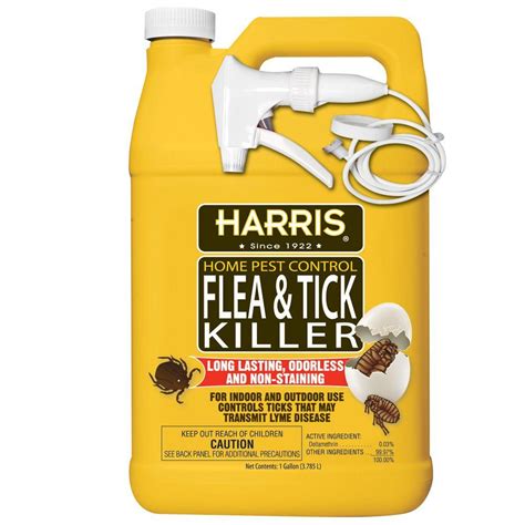 Harris 1 gal. Flea and Tick Killer-HFT-128 - The Home Depot