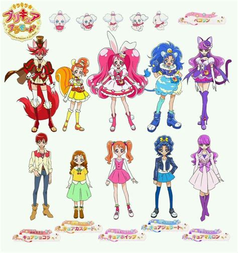 Kira Kira Precure a la Mode #Precure | Character design, Pretty cure ...