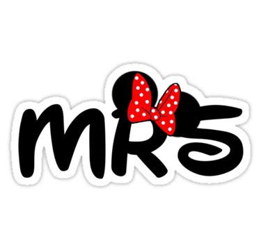 Minnie Mouse MRS (Sticker PNG) by GlorijaDubravcic on DeviantArt