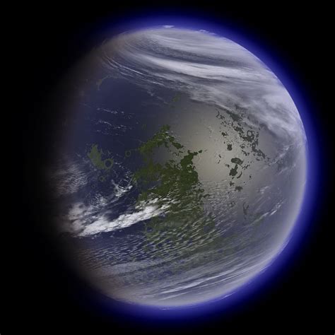 Terraformed Moon as seen from Earth by Daein Ballard [2048x2048] (/r/HI_Res link in comments ...