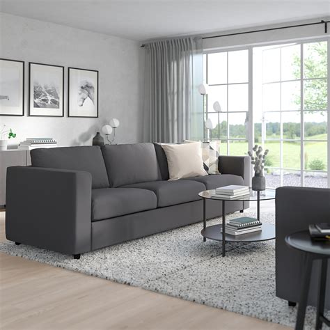 VIMLE 3-seat sofa - Hallarp grey - IKEA