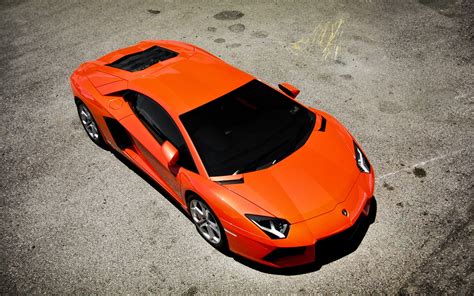 Orange Lamborghini Aventador LP700-4 wallpaper | 1920x1200 | #17644