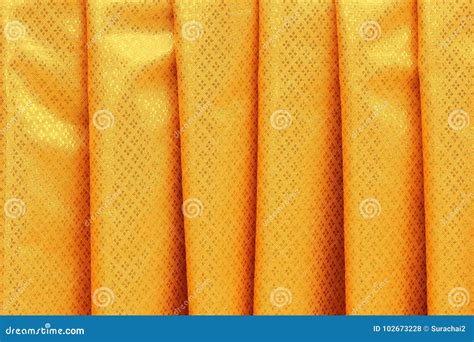 Gold Fabric Texture Background Stock Photo - Image of orange, soft ...