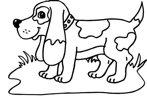 Basset Hound Coloring Pages