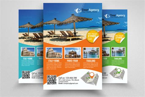 15+ Travel & Tourism Flyer PSD Template - Graphic Cloud