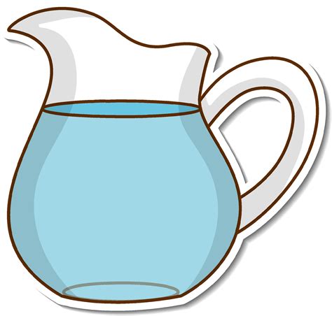 Water Jug Clipart Black And White