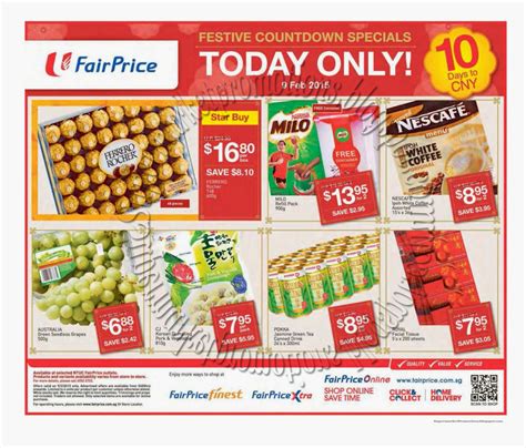 NTUC FairPrice Festive Countdown Specials 09 February 2015 ~ Supermarket Promotions