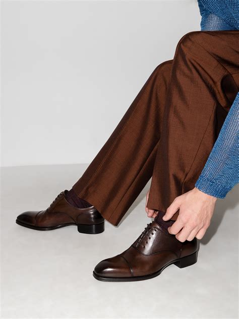 Brown Oxford Shoes – Premium Leather Oxford Shoes – WeltMan By U&H - WeltMan by U&H