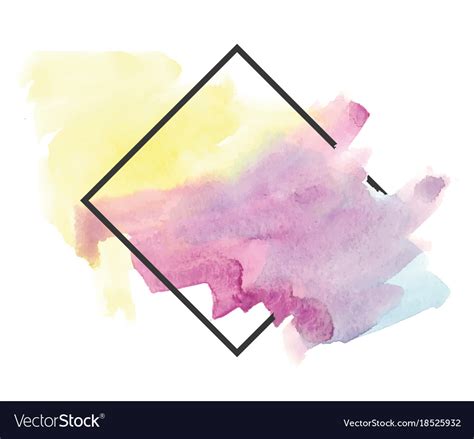 Colorful watercolor background Royalty Free Vector Image