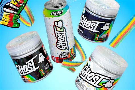 Where to buy the limited Rainbow Sour Strips Ghost supplements