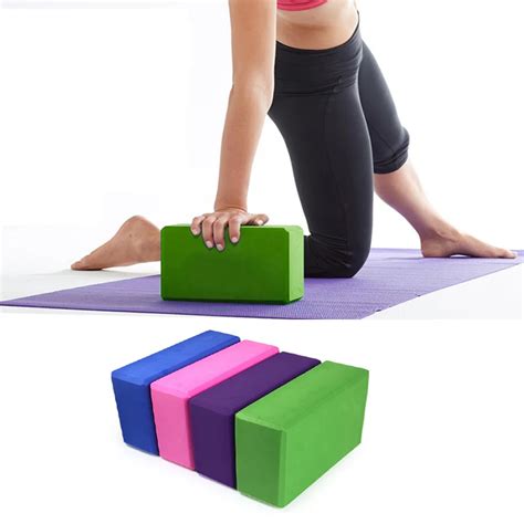 Aliexpress.com : Buy 10 colors EVA Yoga Blocks Bricks Foaming Foam Home Exercise Fitness Health ...