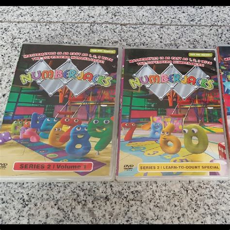 Set Of 3 NumberJacks DVDs, Hobbies & Toys, Music & Media, CDs & DVDs on ...