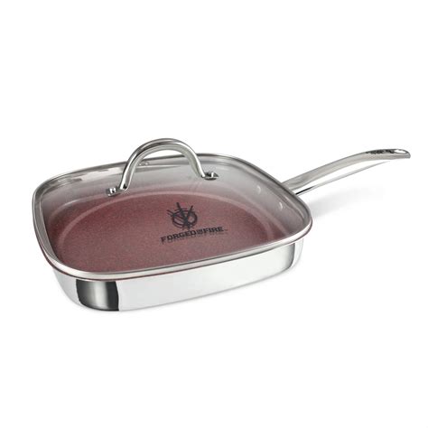 Forged in Fire Nonstick Fry Pan Oven Safe up to 500 Degrees 6-Inch ...