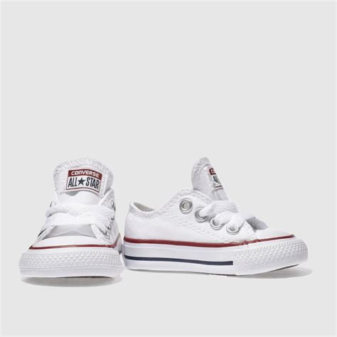 Kids Toddler White Converse All Star Lo Trainers | schuh