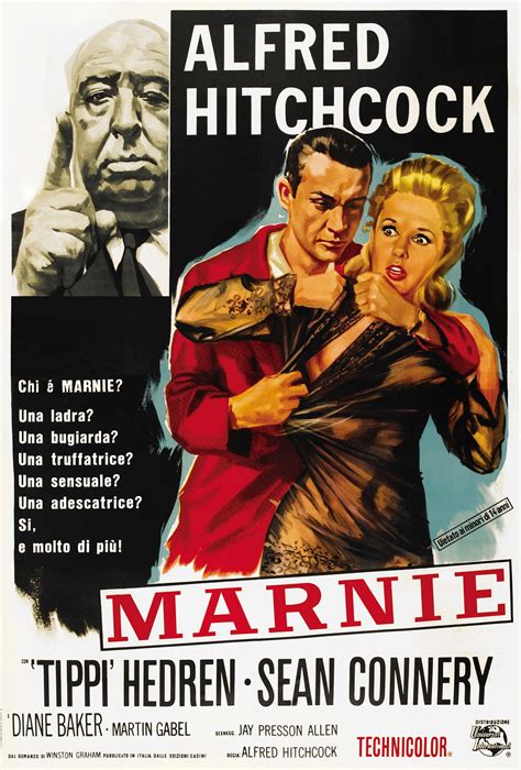 Poster for Marnie | Old movie posters, Alfred hitchcock, Hitchcock film