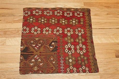 Pottery Barn Kilim Turkey Wool Pillow Cover 19" by 20" pre owned # ...