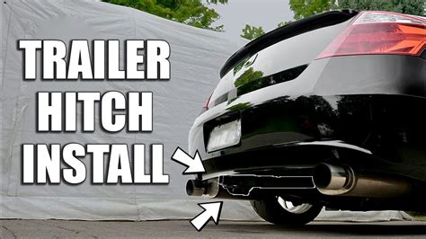 How to Install a Trailer Hitch on your Car - YouTube