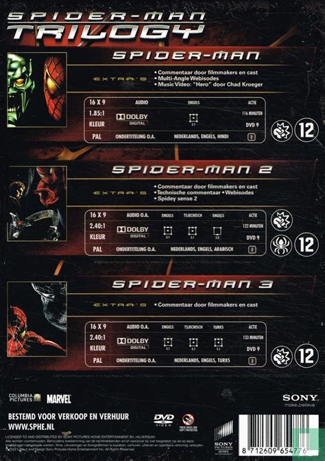 Spider-Man Trilogy DVD (2012) - DVD - LastDodo