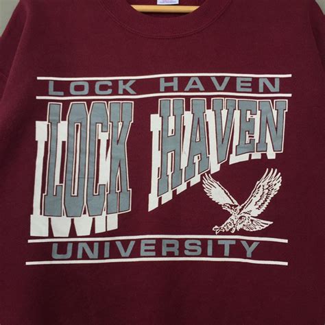 Rare Vintage Lock Haven University sweatshirt crew neck | Etsy