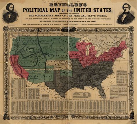 Sectional Crisis Map, 1856 | The American Yawp Reader