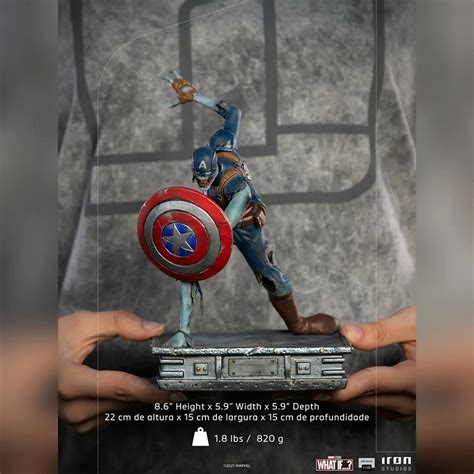 COMING DECEMBER 2022 - Zombie Captain America 1:10 Scale Statue by Iron ...