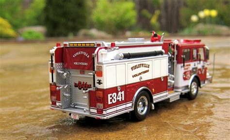 My Code 3 Diecast Fire Truck Collection: American LaFrance Eagle Violetville Pumper 12131