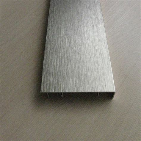 Silver Brushed Anodized Aluminum Profile by Zhangjiagang Alustar Material Co. Ltd. | ID - 1301288