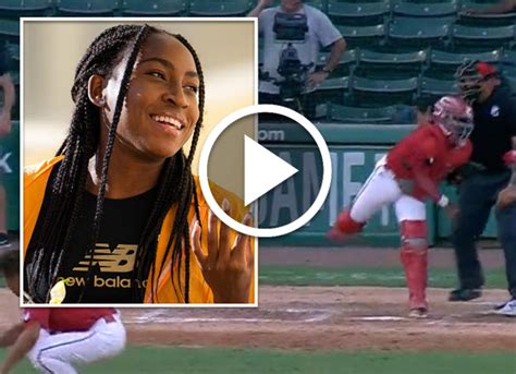 'That's my brother!' - Coco Gauff celebrates Codey's baseball missile ...