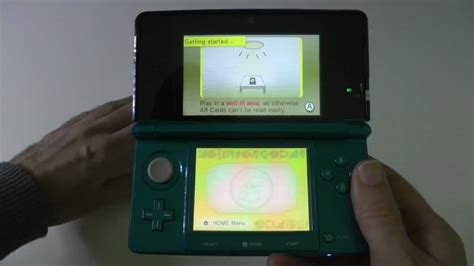 Nintendo 3DS User Interface Guide & Augmented Reality - YouTube