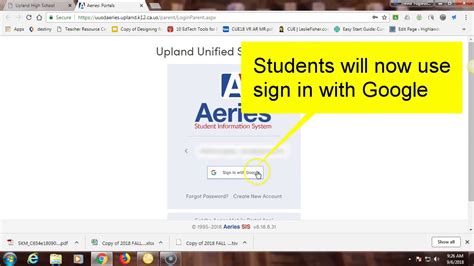 Student Login for Aeries - YouTube