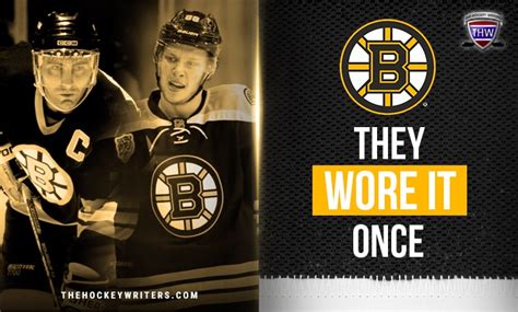 They Wore It Once: Bruins Players and Their Unique Numbers