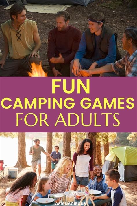 Camping Games For Adults (Couples, Friends, Families) | Camping games for adults, Adult games ...